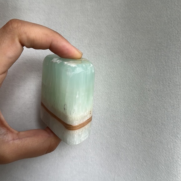 Caribbean Calcite Freeform Crystal #2 - Picture 6 of 6